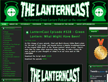 Tablet Screenshot of lanterncast.com
